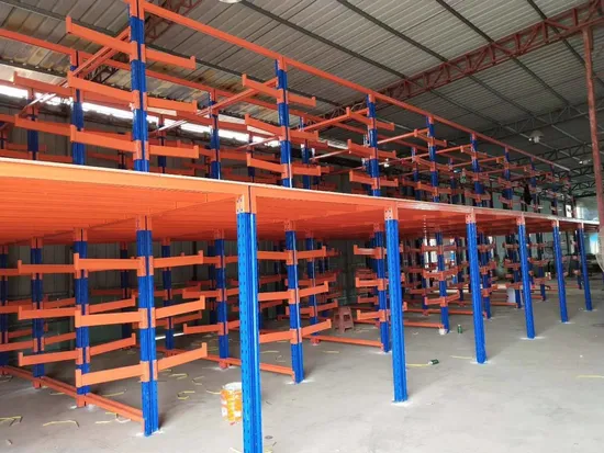 Industrial Storage Mezzanine Mix with Cantilever 