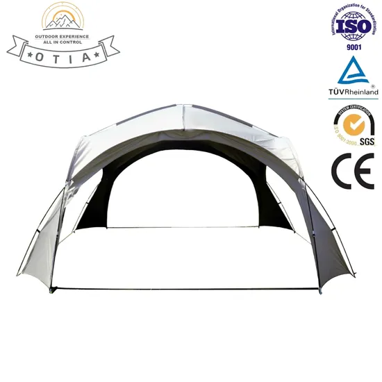 Outdoor Camping Extra Large Awning Portable Folding Vinyl Sunscreen Canopy 